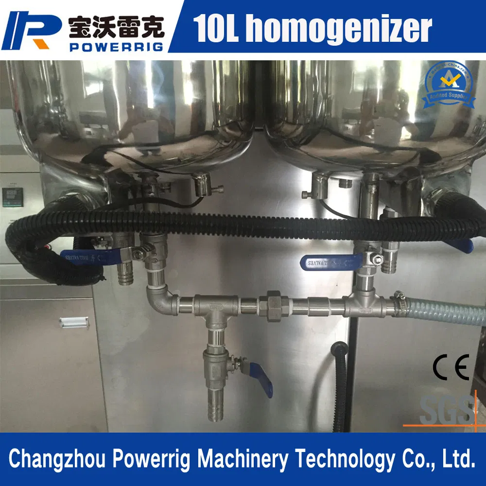 Factory Price 10L Hydraulic Lifting Vacuum Lotion Mixing Emulsifying Mixer Machine