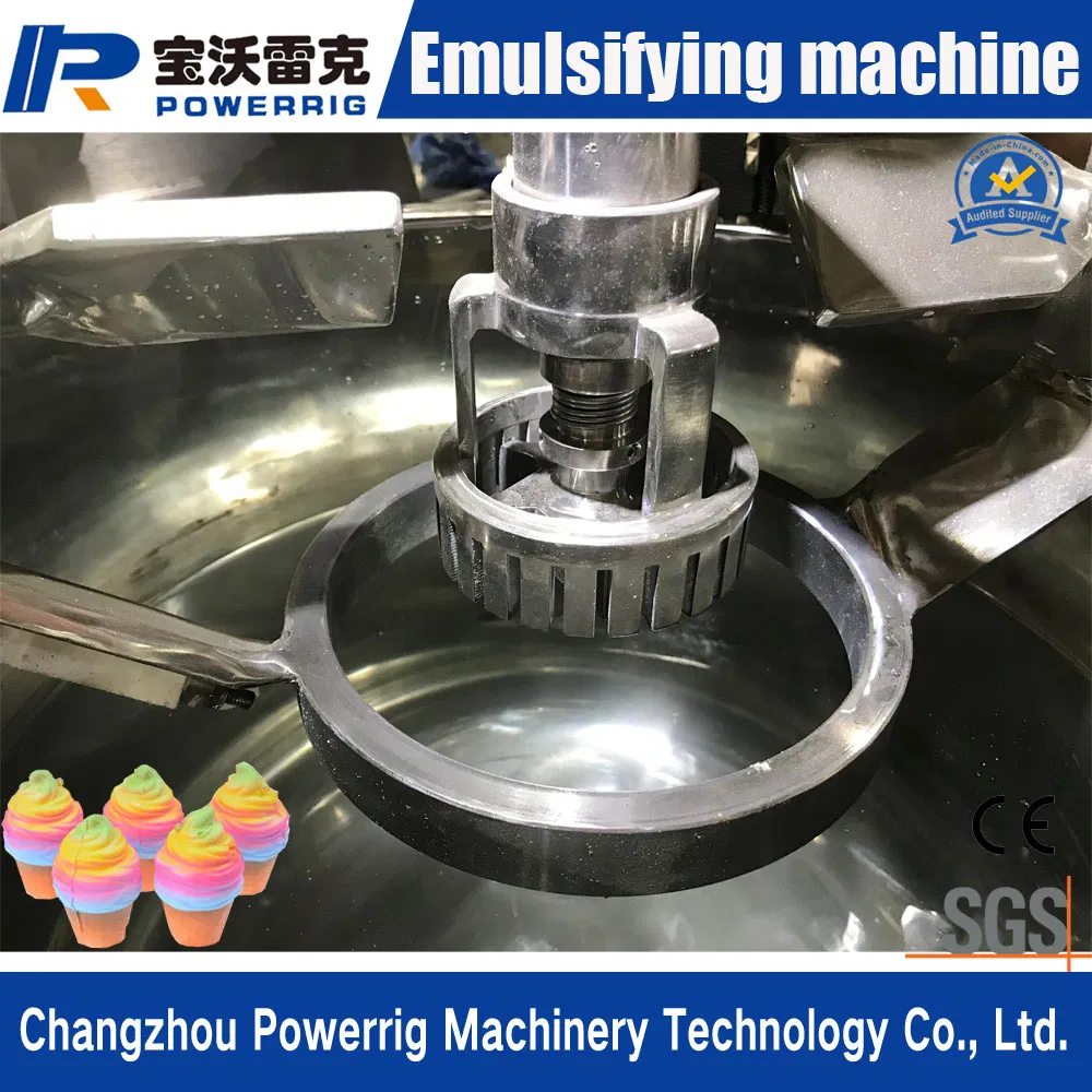 Factory Price 10L Hydraulic Lifting Vacuum Lotion Mixing Emulsifying Mixer Machine