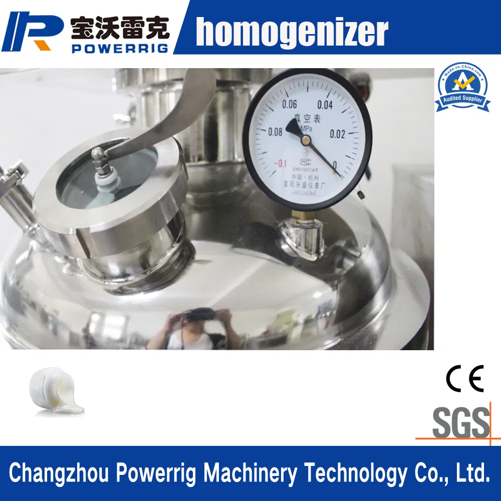 Factory Price 10L Hydraulic Lifting Vacuum Lotion Mixing Emulsifying Mixer Machine