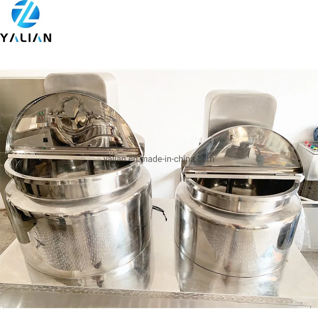Factory Vacuum Emulsifying Mixer Homogenizer Industrial Mixing Machine Liquid Soap Comestics Honey Jelly Shower Gel Making Equipment