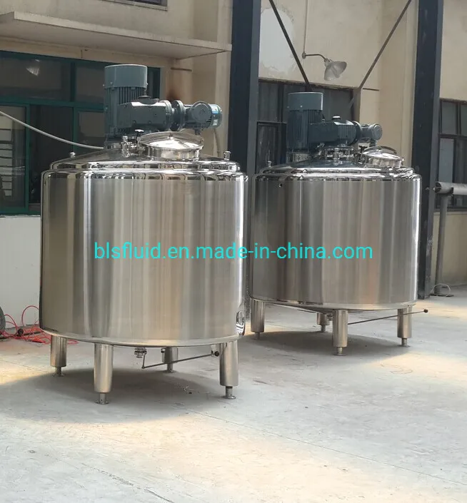 Food Grade Stainless Steel 500 Liter Liquid Mixing Tank