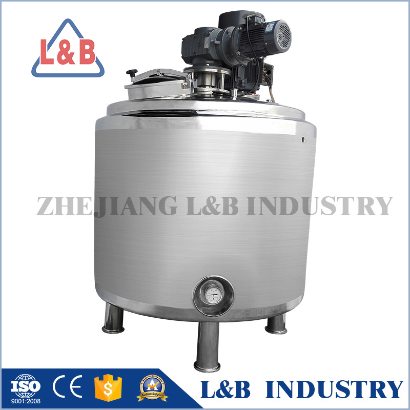 Food Grade Stainless Steel 500 Liter Liquid Mixing Tank