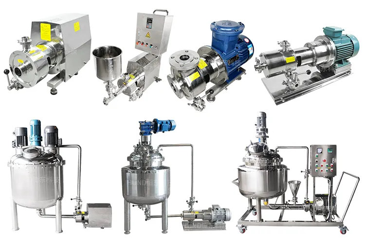 Food Grade Stainless Steel High Shear in-Line Homogenizer Emulsifier Pump for Chocolate Mustard