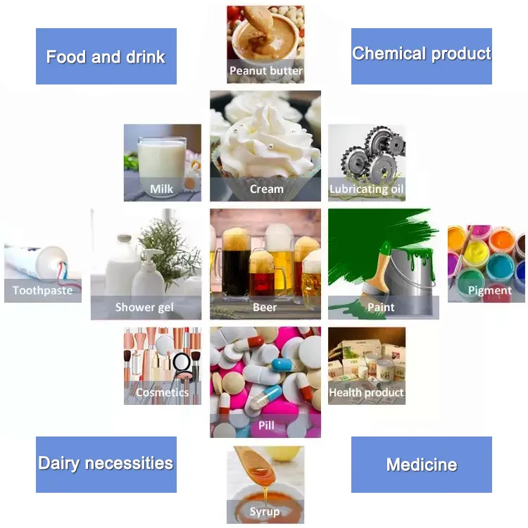 Food Grade Stainless Steel Industrial Chemical Agitation Tank Mixing Vessel