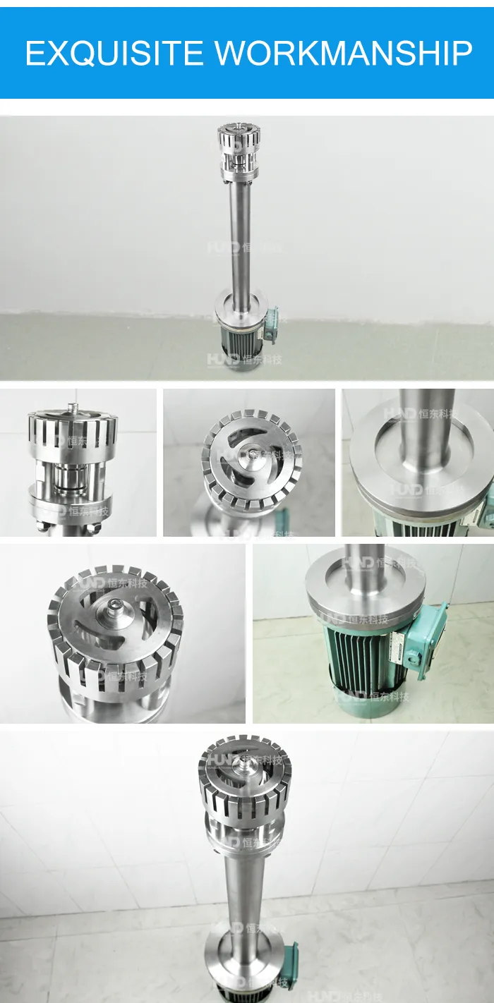 Good Quality Sanitary High Shear Emulsifier Homogenizer Batch Mixer