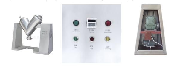 Good Working Performance V Type Pharmaceutic Mixer/V Model Powder Blender