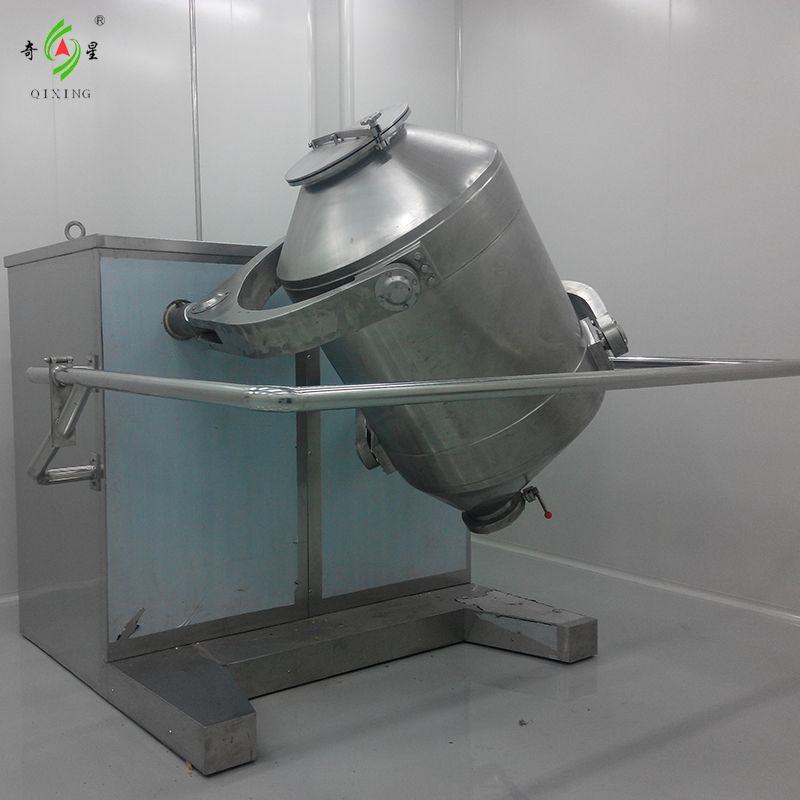 High Efficiency Pharmaceutical 3D Movement Mixer Chemica Mixer Industrial Mixer