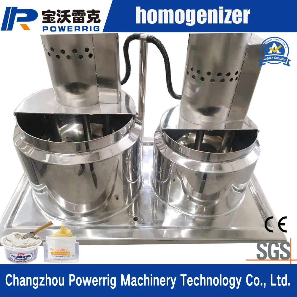 High Quality Cosmetic Cream Vacuum Homogenizer Mixer Machine