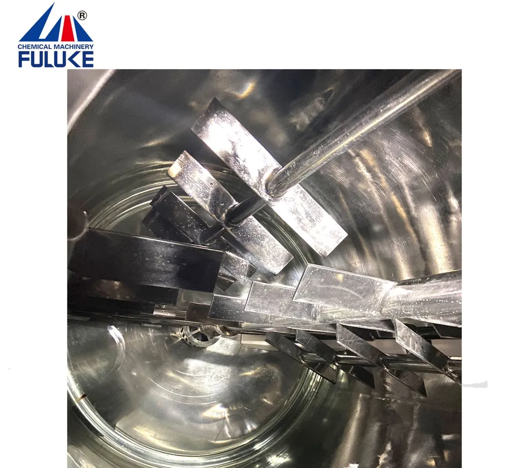 High Quality Liquid Soap Shampoo Liquid Hand Wash Making Machine with Electric Heater Jacket Kettle Mixer Machine Mixing Machine