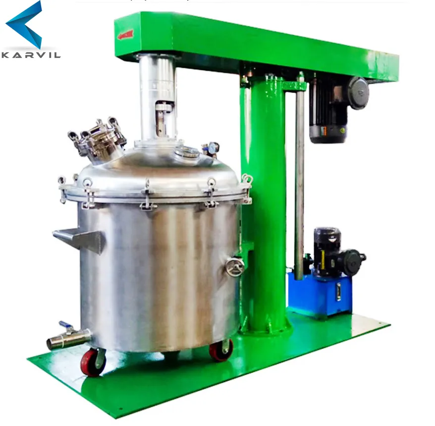 High Speed Disperser for Producing Colour Paint, Ink, Dye, Adhesion