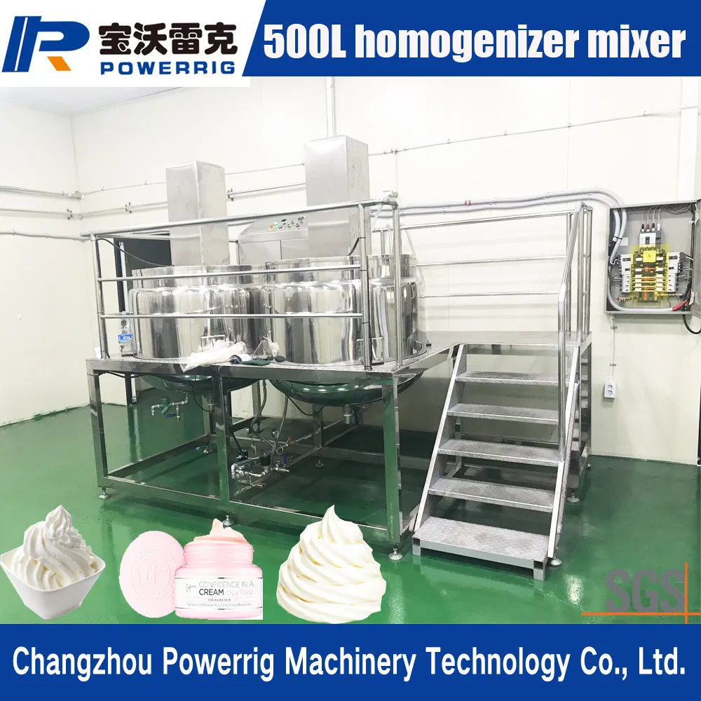 High Speed Emulsifier Mixer Homogenizer Machine for Shampoo Lotion Cream