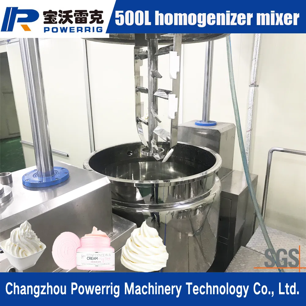 High Speed Emulsifier Mixer Homogenizer Machine for Shampoo Lotion Cream