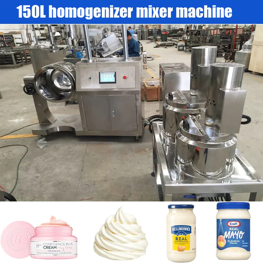High Speed Emulsifier Mixer Homogenizer Machine for Shampoo Lotion Cream
