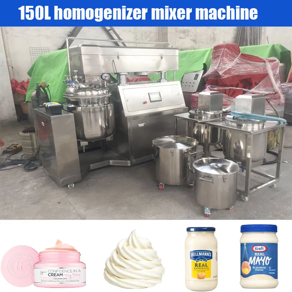 High Speed Emulsifier Mixer Homogenizer Machine for Shampoo Lotion Cream