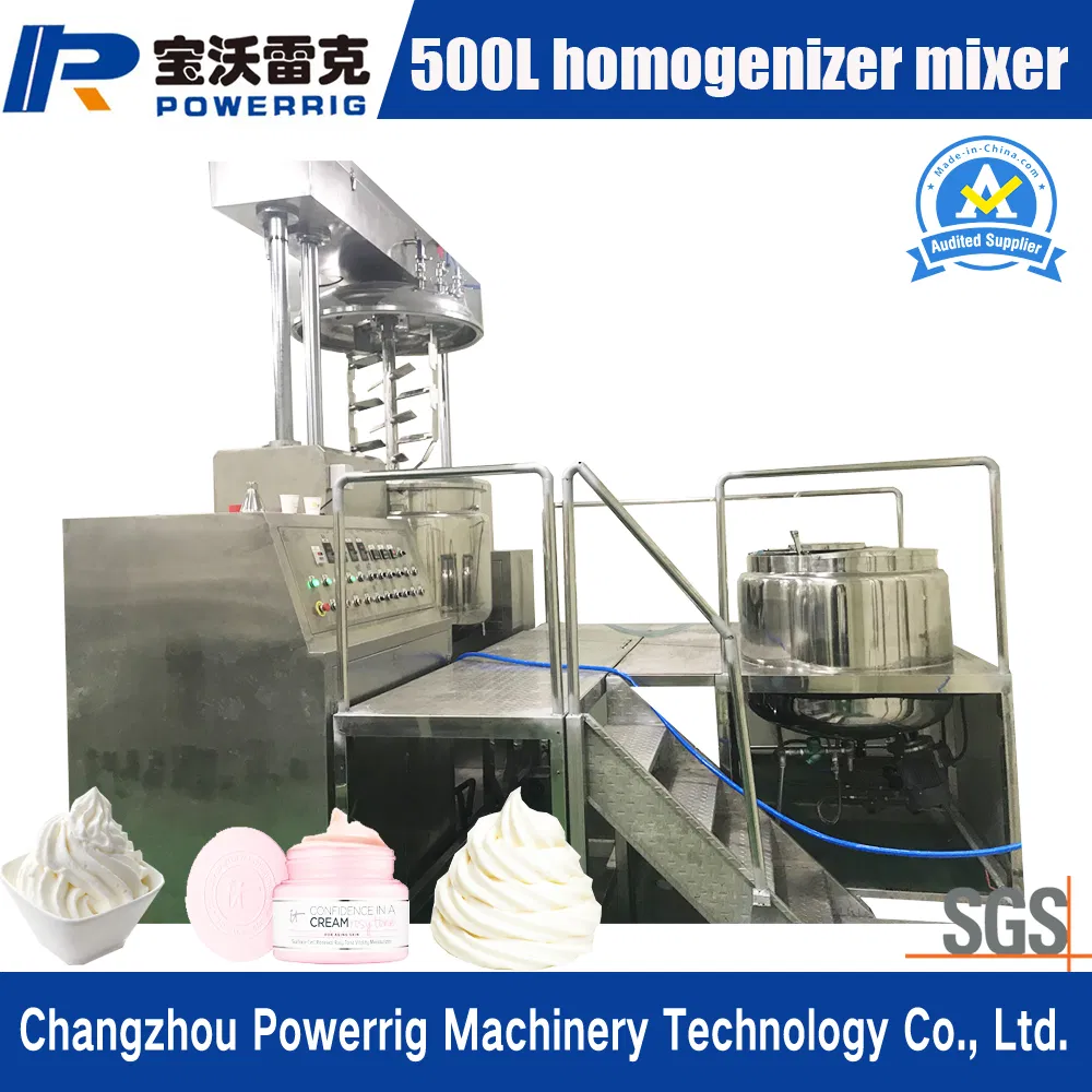 High Speed Emulsifier Mixer Homogenizer Machine for Shampoo Lotion Cream