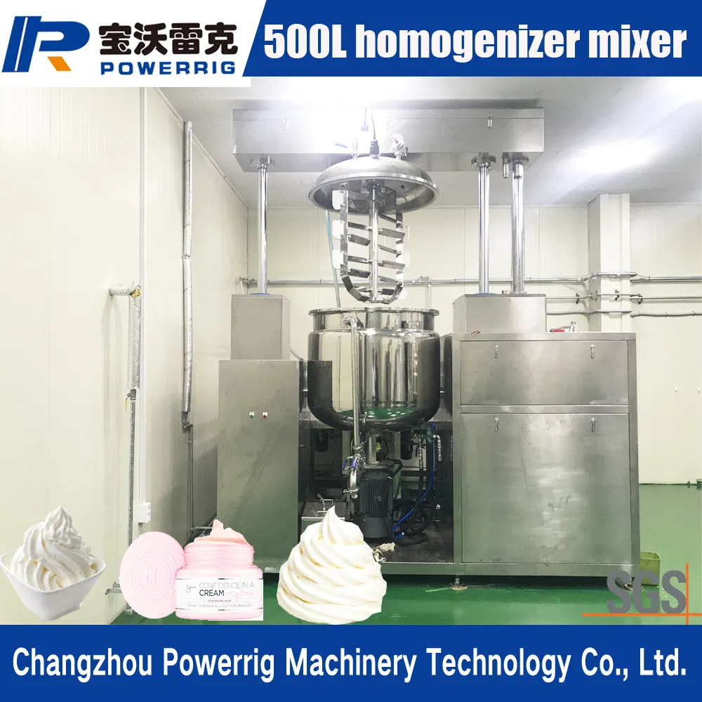 High Speed Emulsifier Mixer Homogenizer Machine for Shampoo Lotion Cream