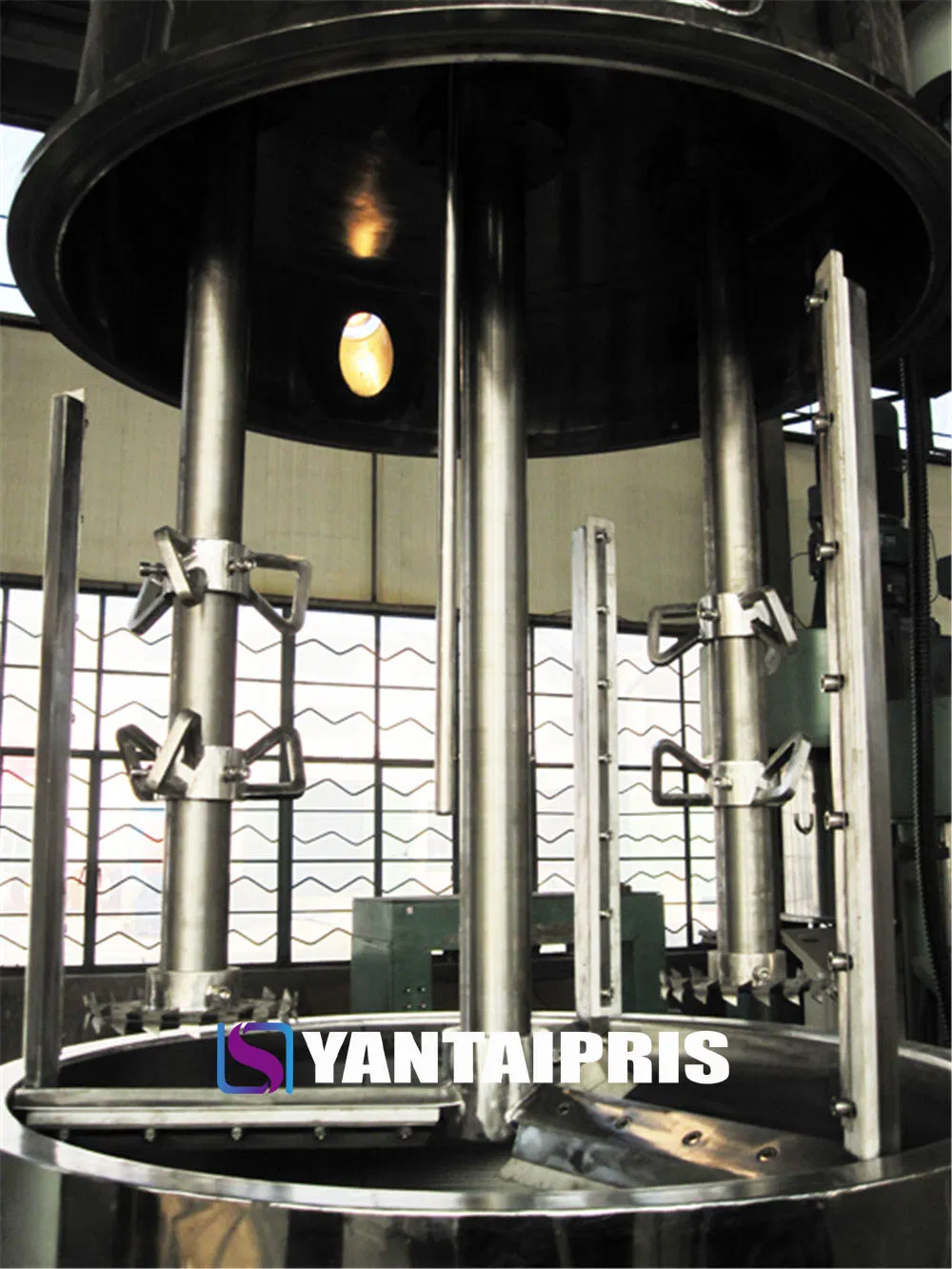 High Speed Triple Shaft Dissolver for Tile Beauty Filler Sealer Grout Production (with formula)