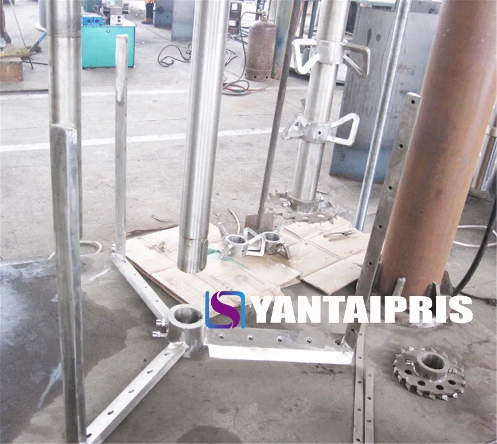 High Speed Triple Shaft Dissolver for Tile Beauty Filler Sealer Grout Production (with formula)