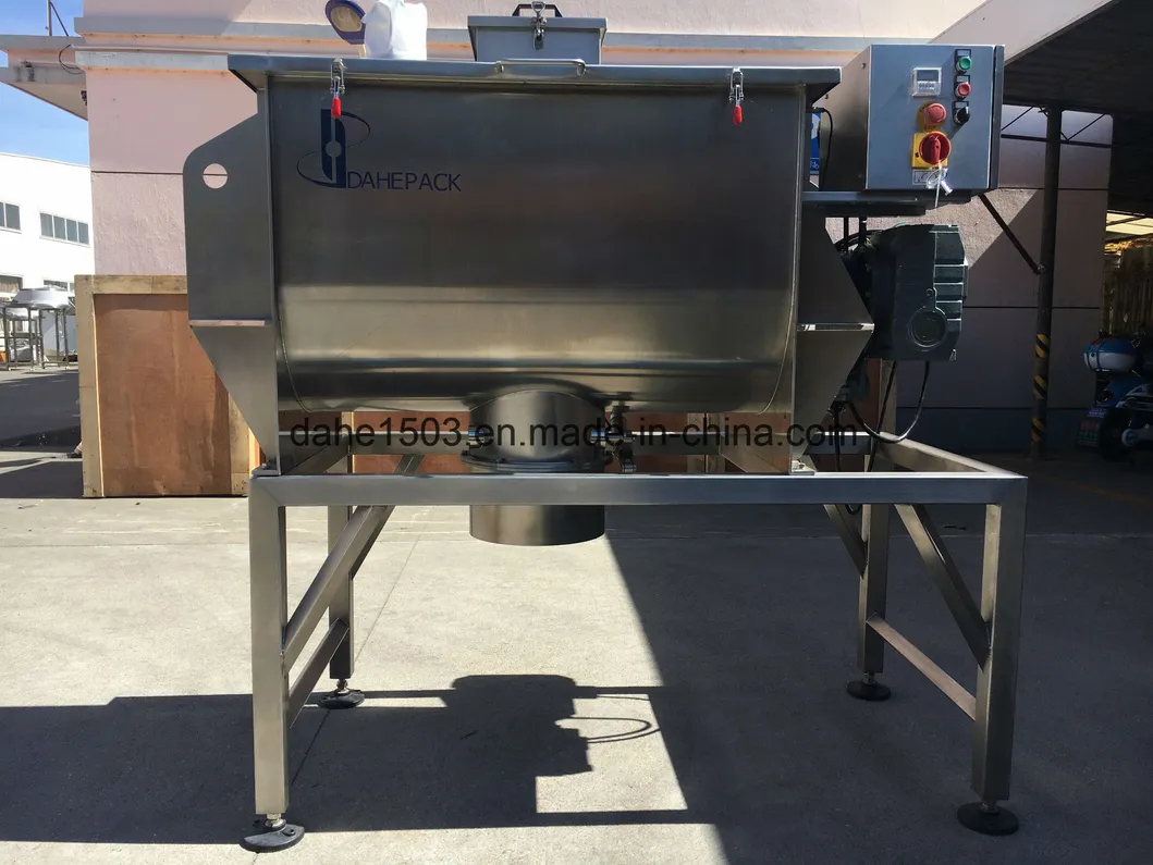 Horizontal Ribbon Blender Machine