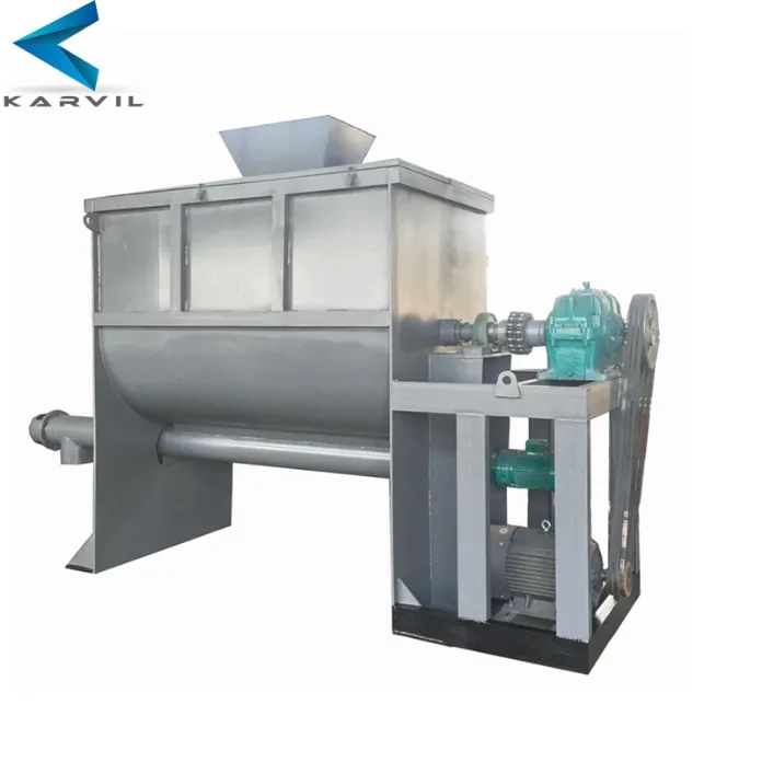 Horizontal Ribbon Mixing Equipment for Pharmacy Industry