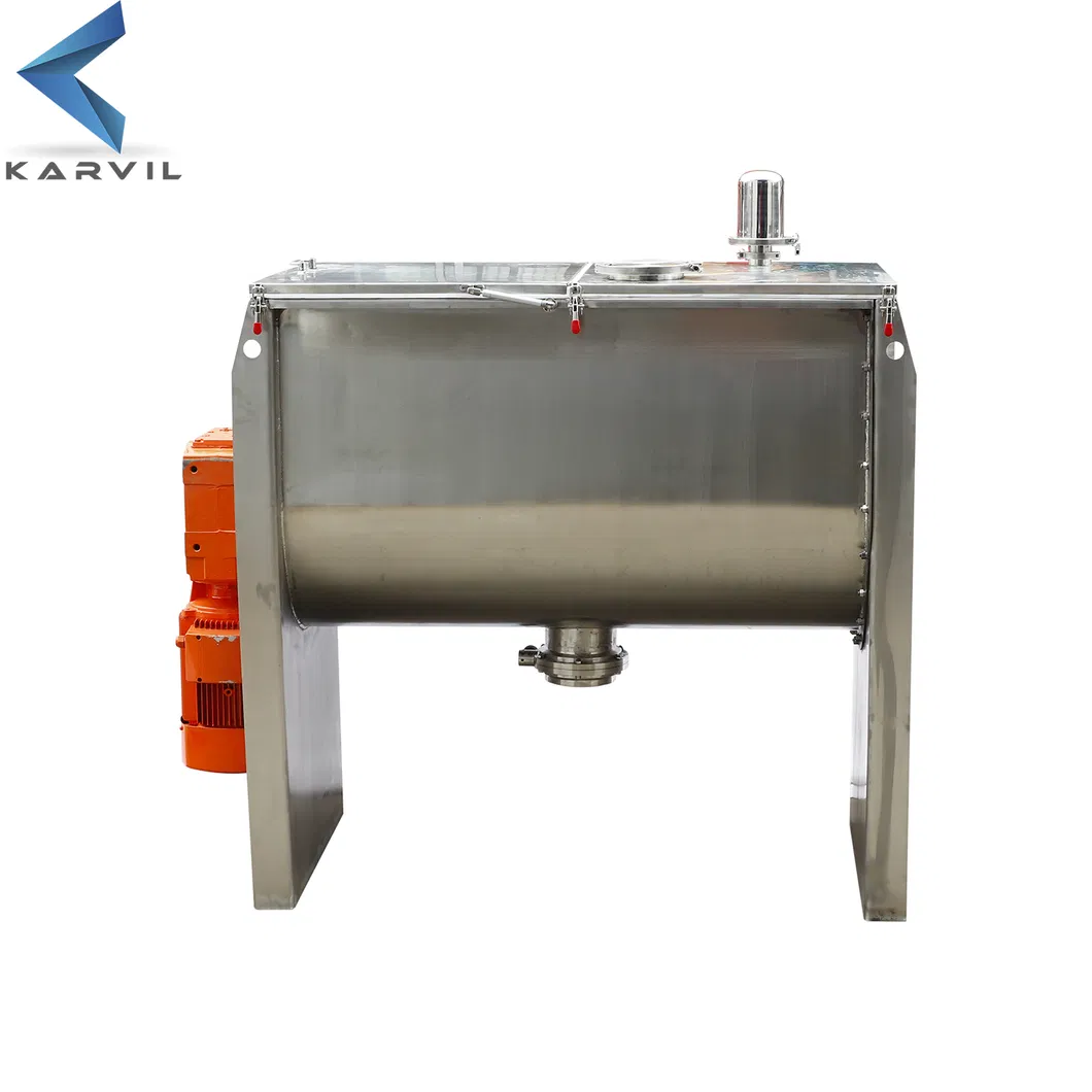 Horizontal Ribbon Mixing Equipment for Pharmacy Industry