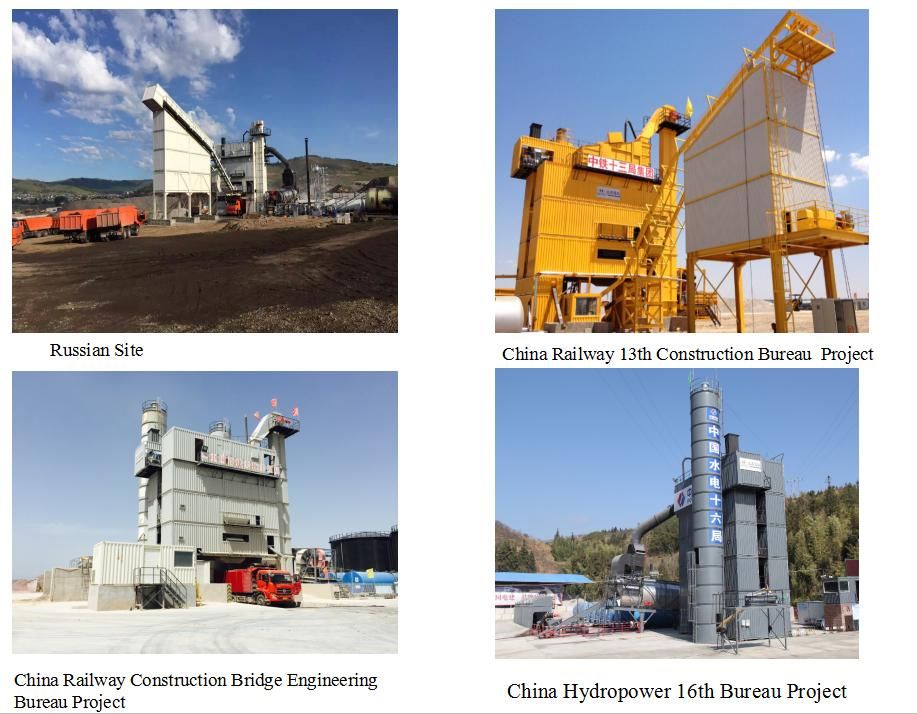 Hot Mix Asphalt Plant 320 Tph for Road Construction