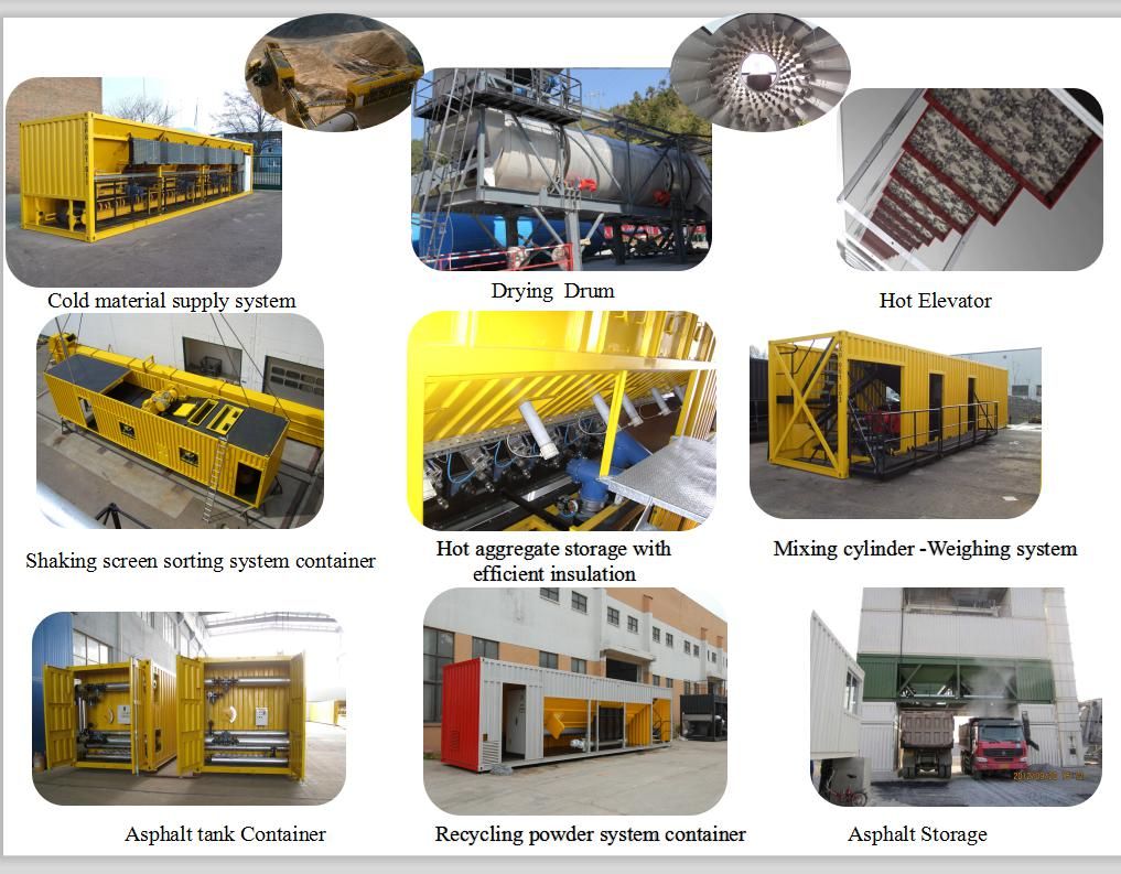 Hot Mix Asphalt Plant 320 Tph for Road Construction