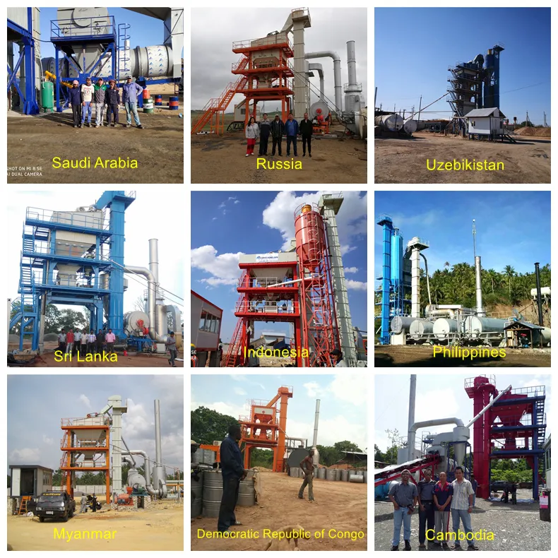 Hot Sale 2021 Asphalt Plant 80tph Asphalt Mixing Plant Bitumen Plant Lb1000