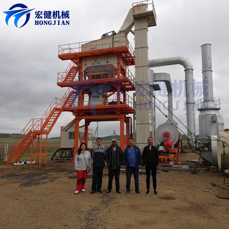 Hot Sale 2021 Asphalt Plant 80tph Asphalt Mixing Plant Bitumen Plant Lb1000