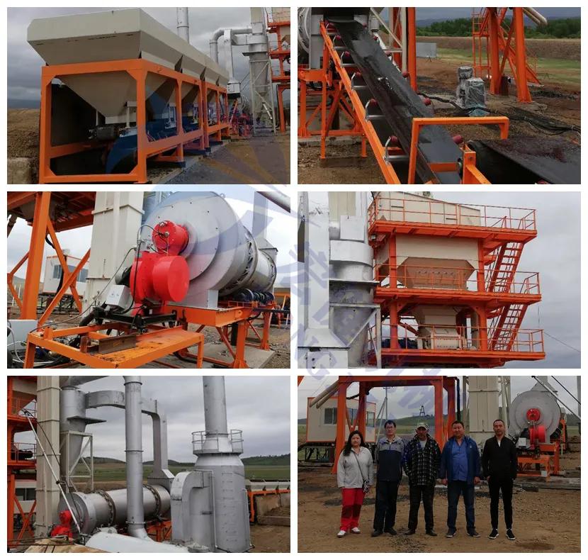 Hot Sale 2021 Asphalt Plant 80tph Asphalt Mixing Plant Bitumen Plant Lb1000