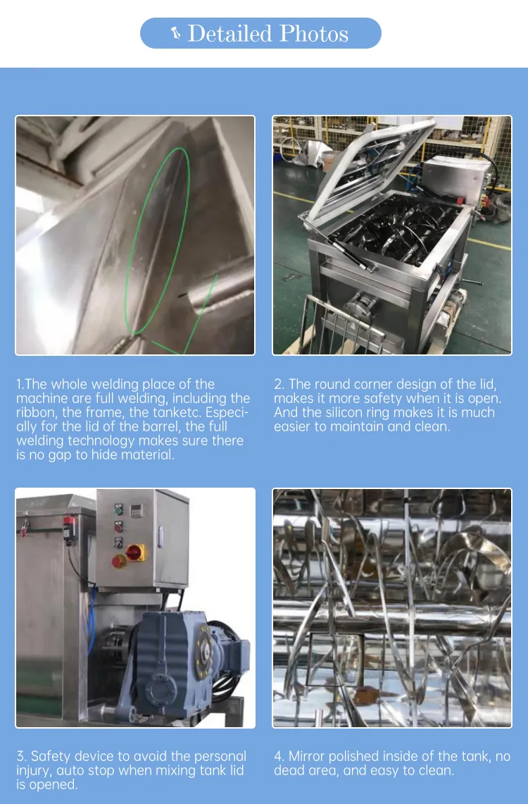 Hot Sales Ribbon Mixing Machine for Powder Packing