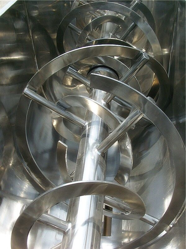 Hot Selling Horizontal Ribbon Blender Battery Powder Mixer for Putty Powder/Feed/Condiment
