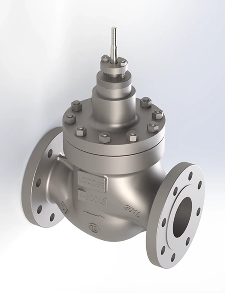 Balanced Cage-Guided Control Valve