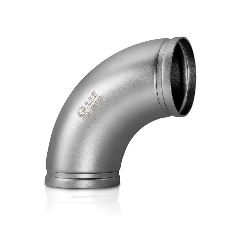 90 Degree Elbow Stainless Steel Grooved Fittings