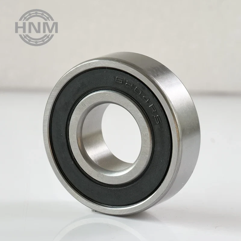 6204RS Single Row Deep Groove Ball Bearings