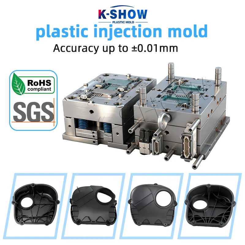 Plastic Car Timing Cover Mould