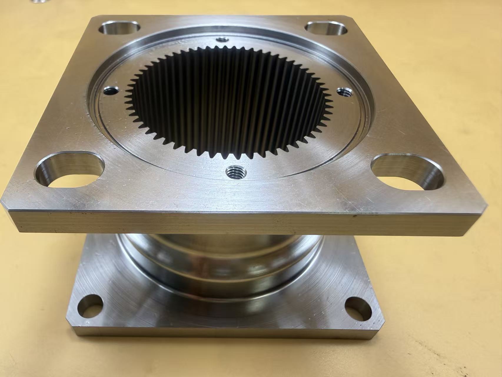 Precision Wire EDM Internal Gear Manufacturing of 0Cr13Ni8Mo2Al Maraging Steel (Z59, Module 0.8)