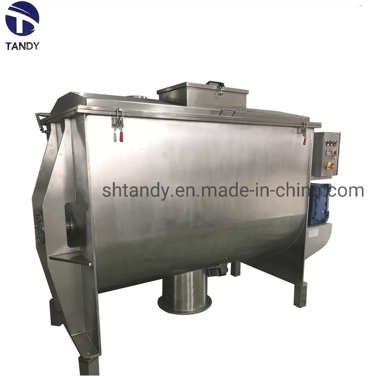 Industrial Automatic Ribbon Mixer Blender for Curry Powder Agitation