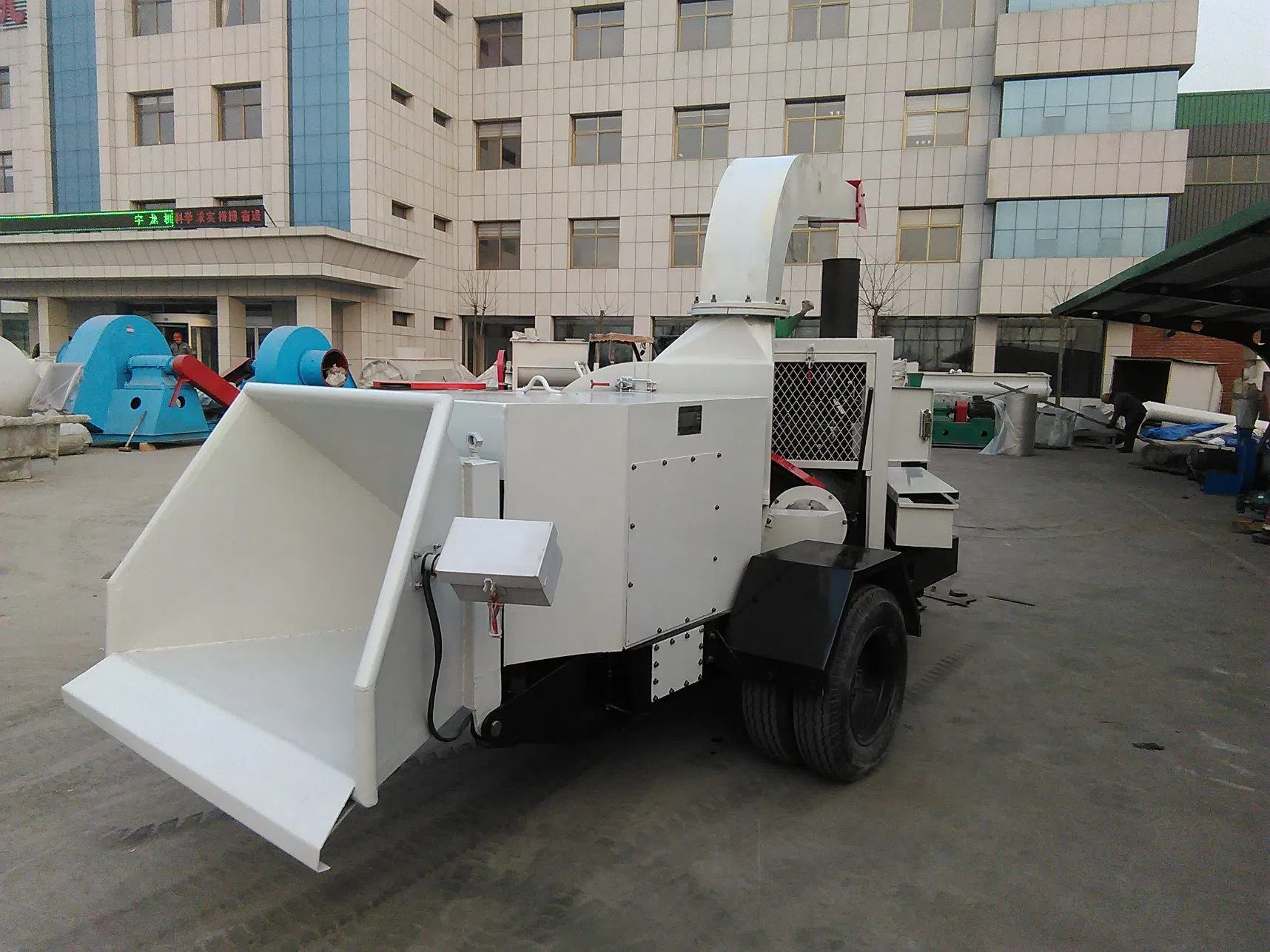 Industrial Wood Shredder Chipper