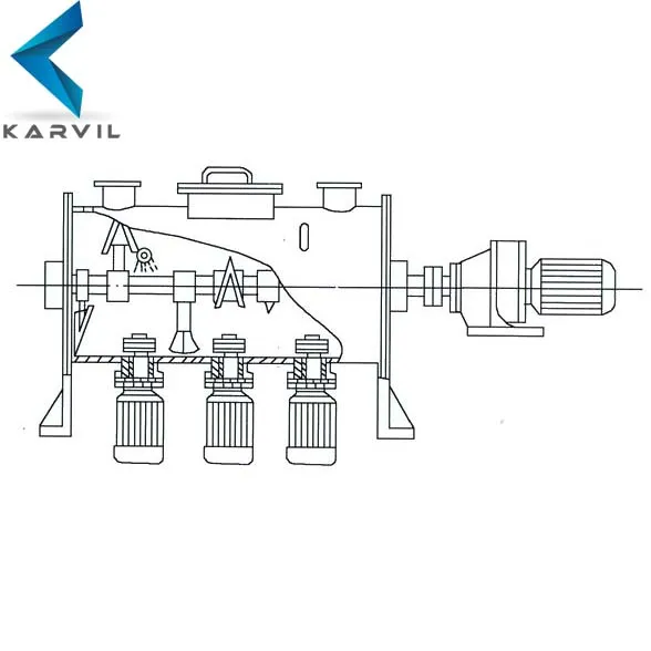 Karvil Ldh Series Ploughshare Blender for Agricultural Powder