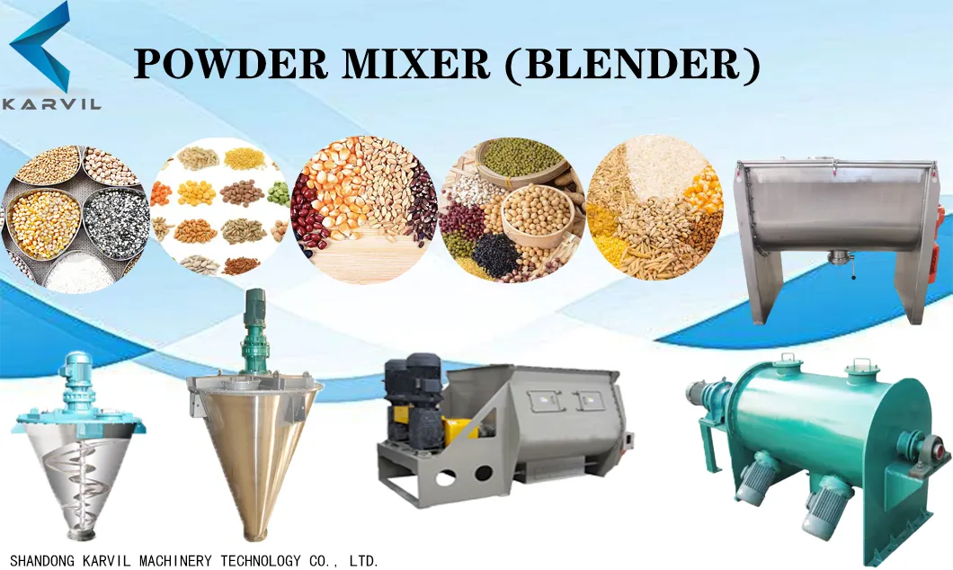 Karvil Ldh Series Ploughshare Blender for Agricultural Powder
