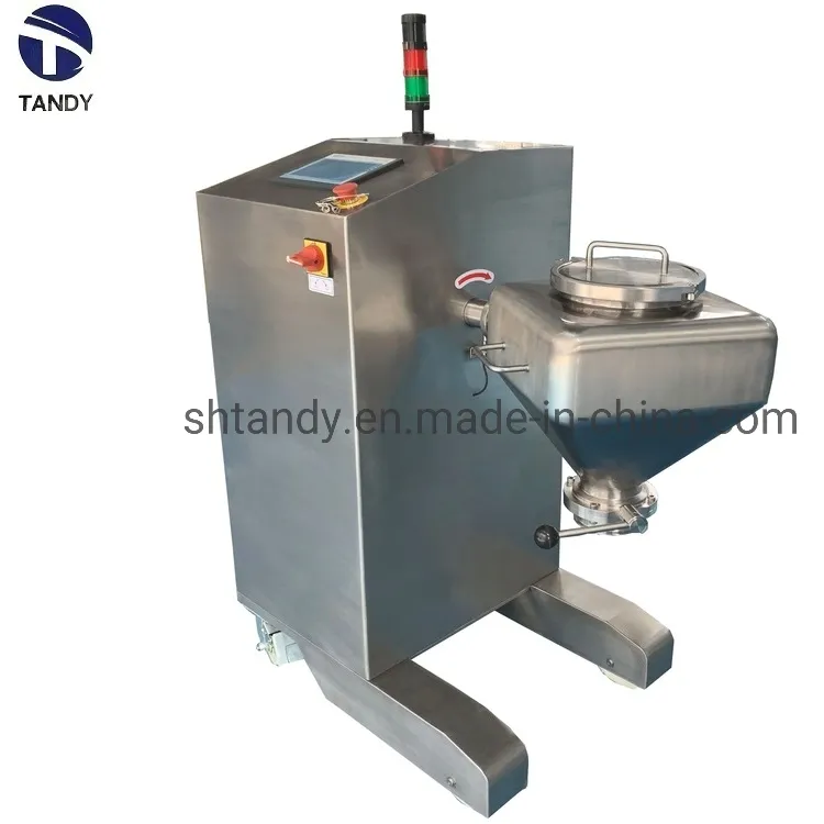 Laboratory Dextrose Powder Rotation Hopper Mixer Machine
