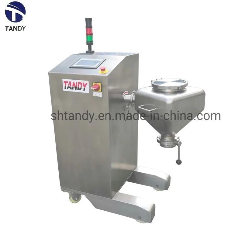 Laboratory Dextrose Powder Rotation Hopper Mixer Machine