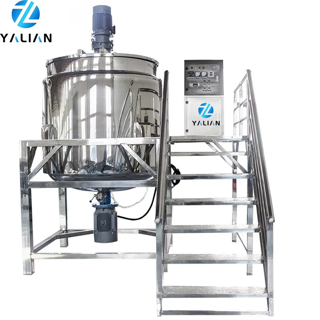Liquid Detergent Mixing Tank 3000L Chemical Mixing Tank with Agitator
