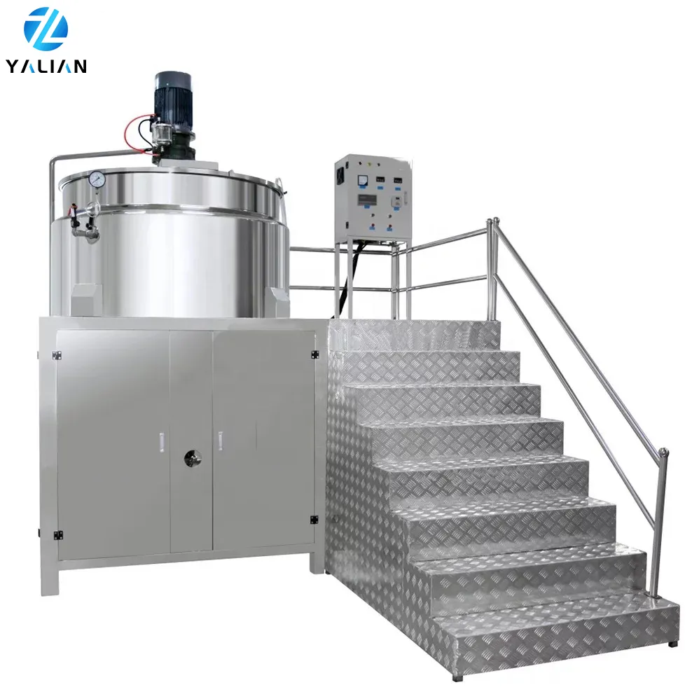 Liquid Detergent Mixing Tank 3000L Chemical Mixing Tank with Agitator