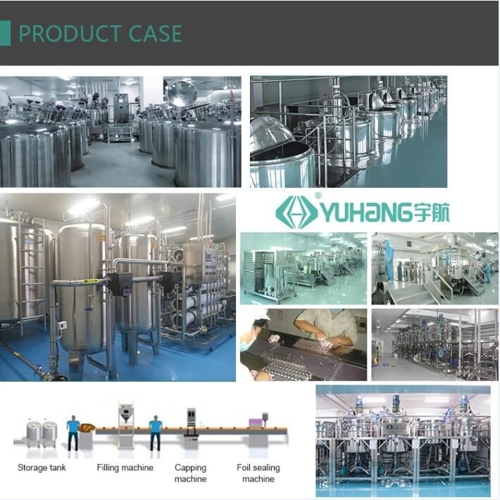 Liquid Detergent Production Blending Mixing Homogenizing Making Machine Stainless Steel