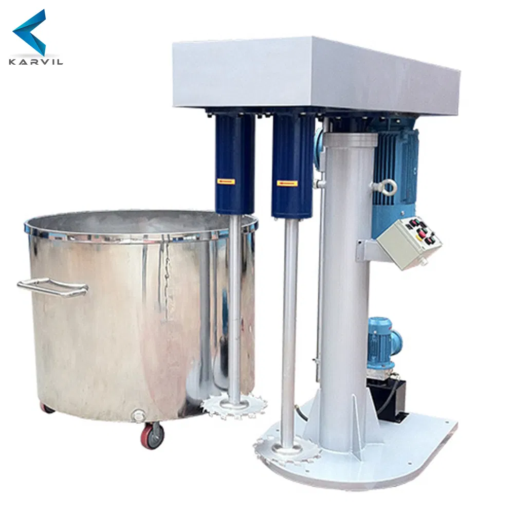Liquid Emulsifying Homogenizer Tank Electric Steam Heating Mixer