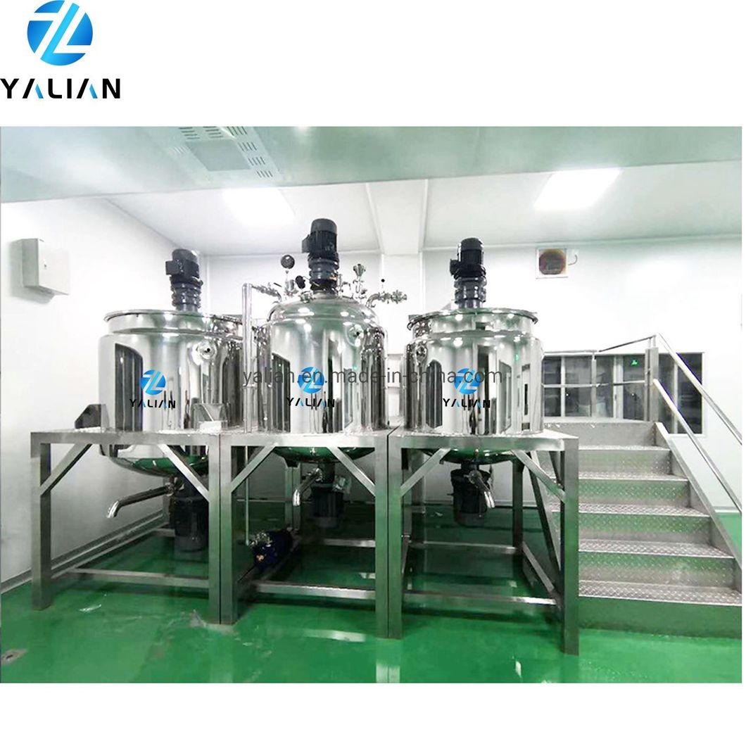 Liquid Mixer Machine Liquid Detergent Equipment High Speed Disperser