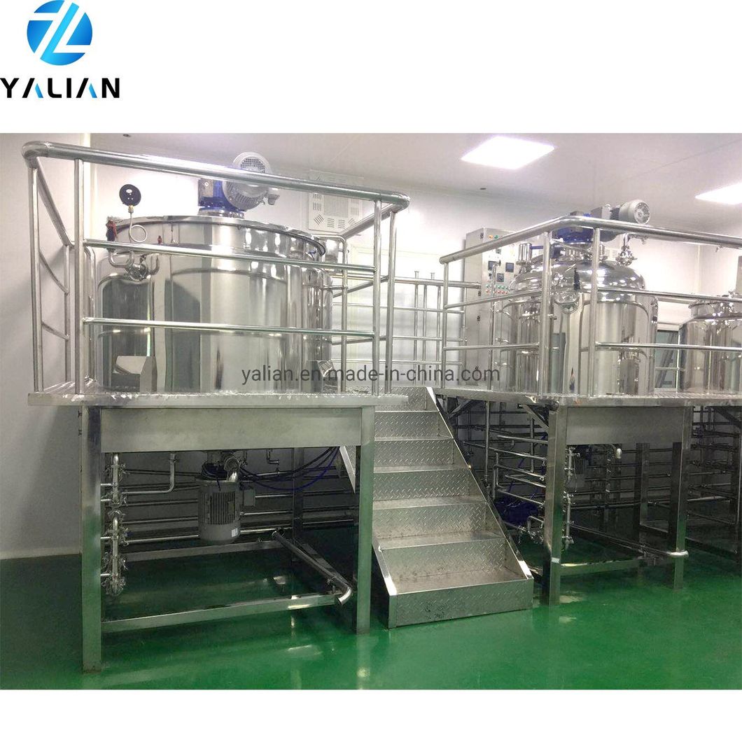 Liquid Mixer Machine Liquid Detergent Equipment High Speed Disperser