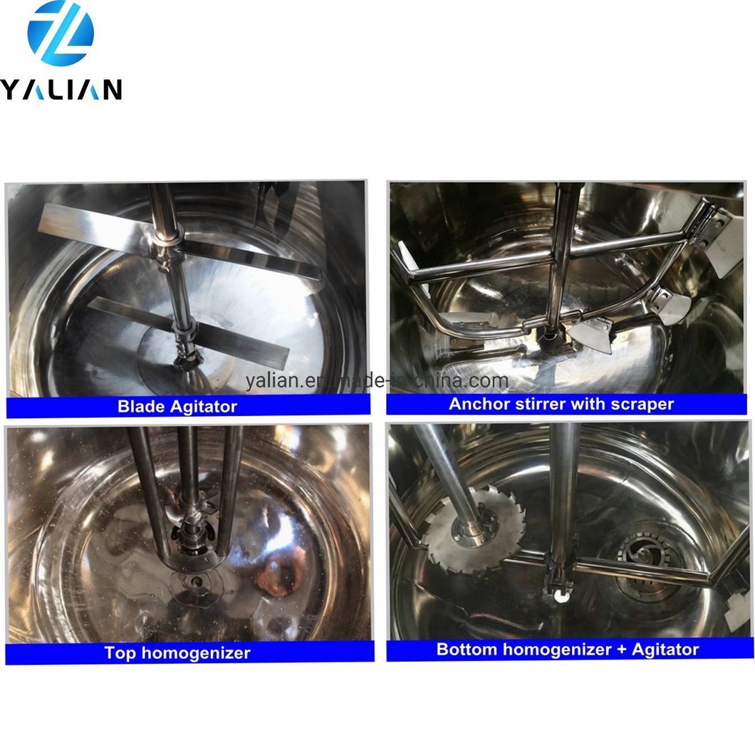 Liquid Mixer Machine Liquid Detergent Equipment High Speed Disperser